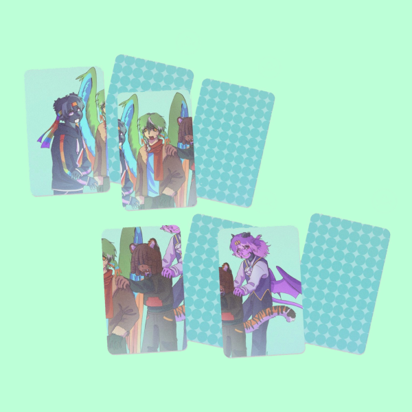 UU Quartet matching photocards