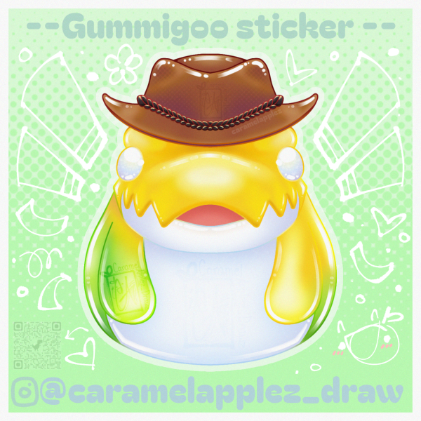 Gummigoo Sticker