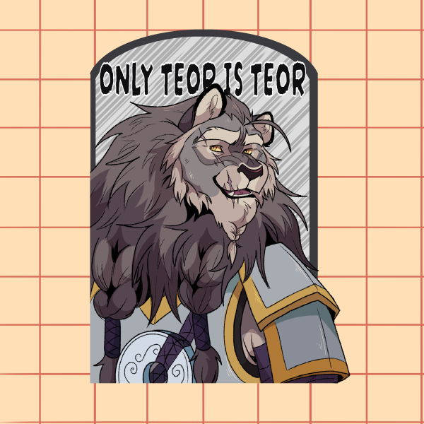Only Teor is Teor Keychain