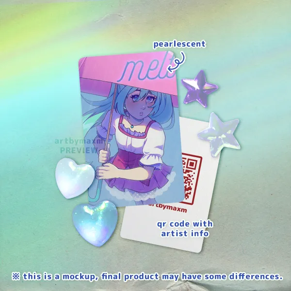 Miku - Melt Photocard 【 Vocaloid/Hatsune Miku 】