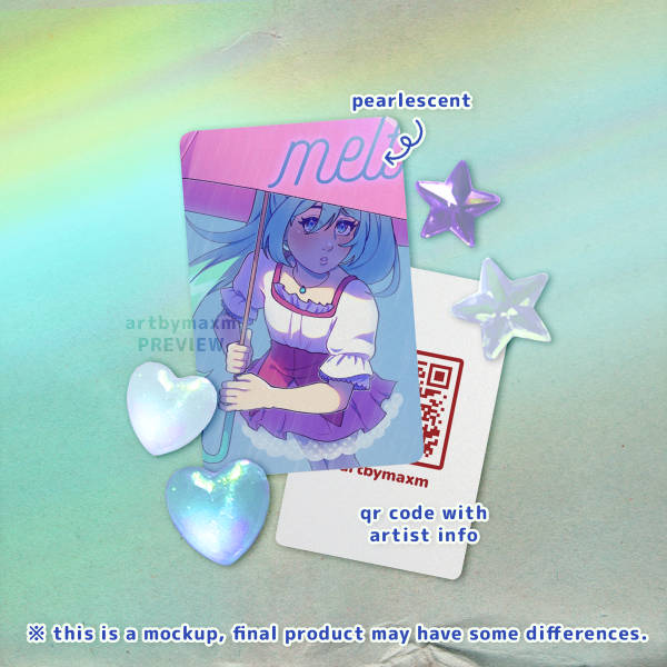 Miku - Melt Photocard 【 Vocaloid/Hatsune Miku 】