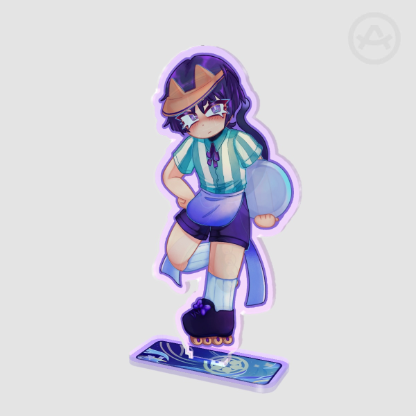 GI Wanderer - Catboy Waiter Standee