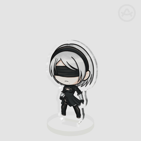 Fanart Series - Nier Automata Chibi 2B Standee