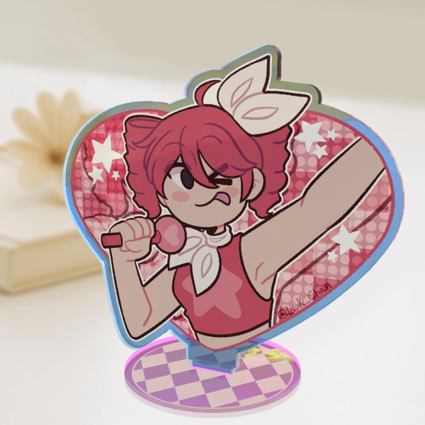 Kasane Teto (Spoken For) Rainbow Acrylic Standees