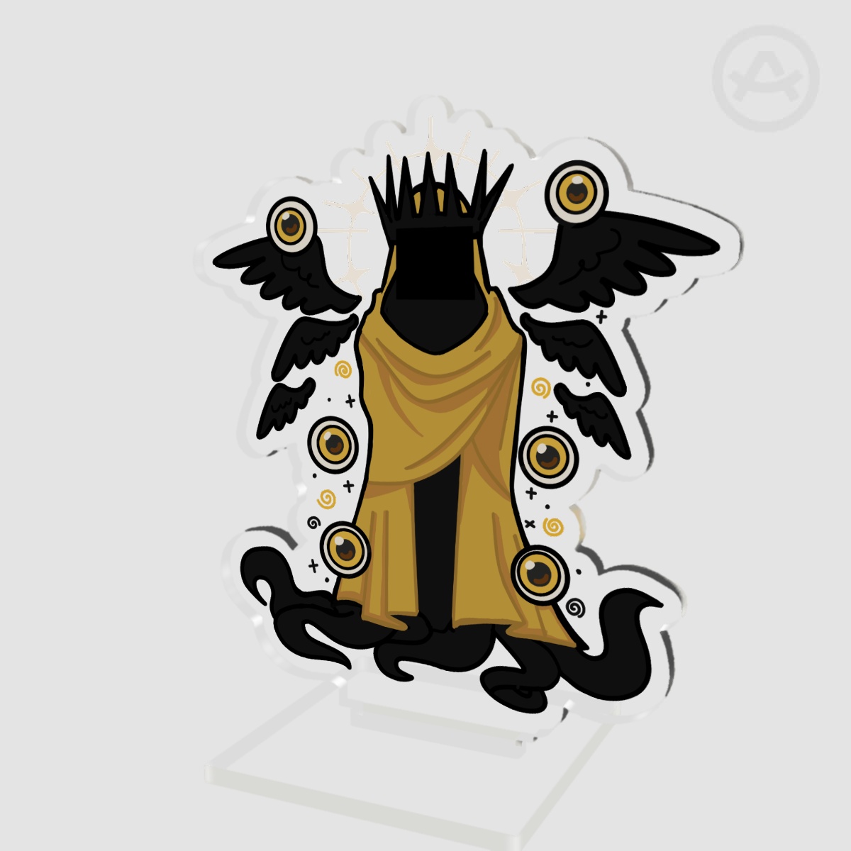 King In Yellow SFAWTDE Minecraft ARG 10 cm Acrylic Standee