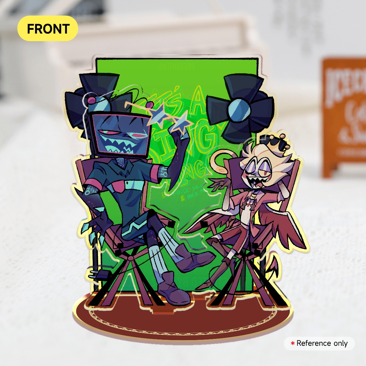 It’s A King Thing (StaticApple Sitcom AU) Interview Standee