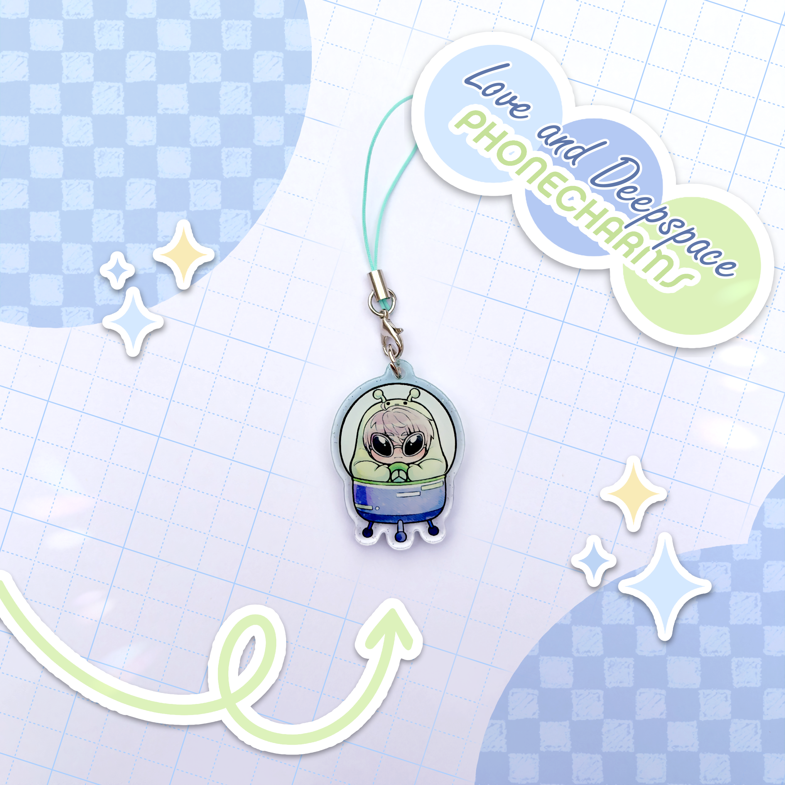 Alien Xavier 👽| LADS | Phone Charms! (Pet edition)