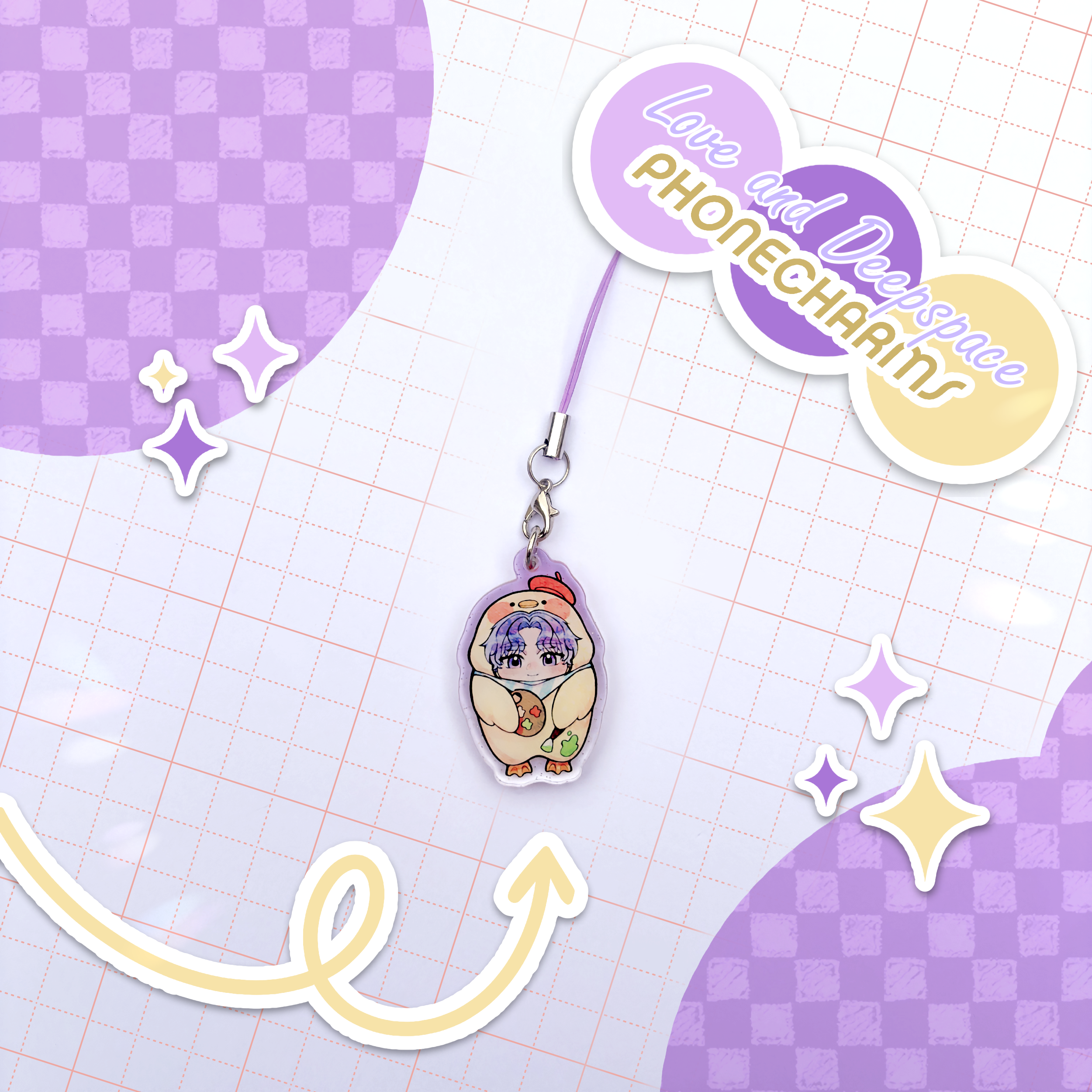 Ducky Rafayel 🐣| LADS | Phone Charms! (Pet edition)