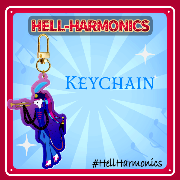 Fizzarolli-Keychain-Helluva Harmonics Collection