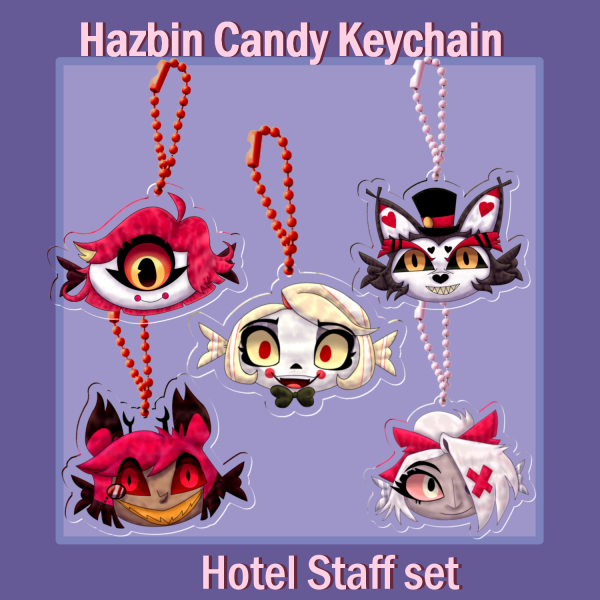 Candy Hotel Staff set