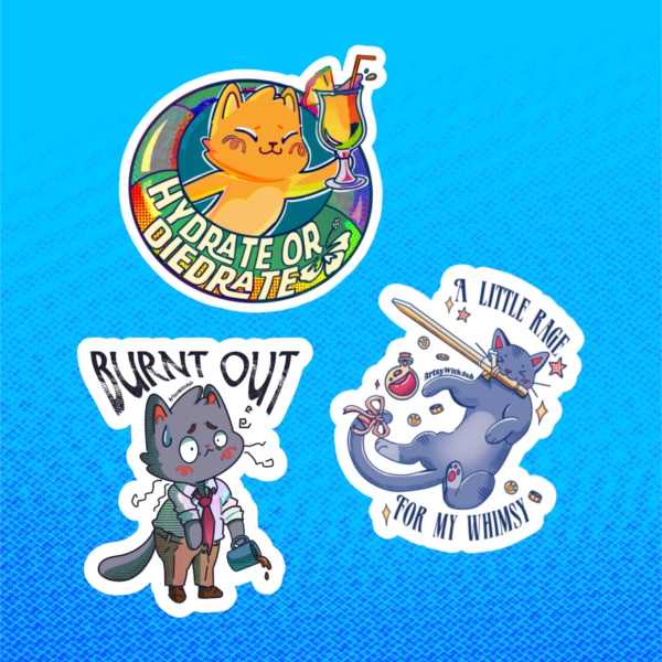Kitty Chaos Sticker Pack