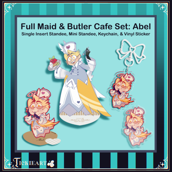 Full Maid & Butler Cafe Set | Abel
