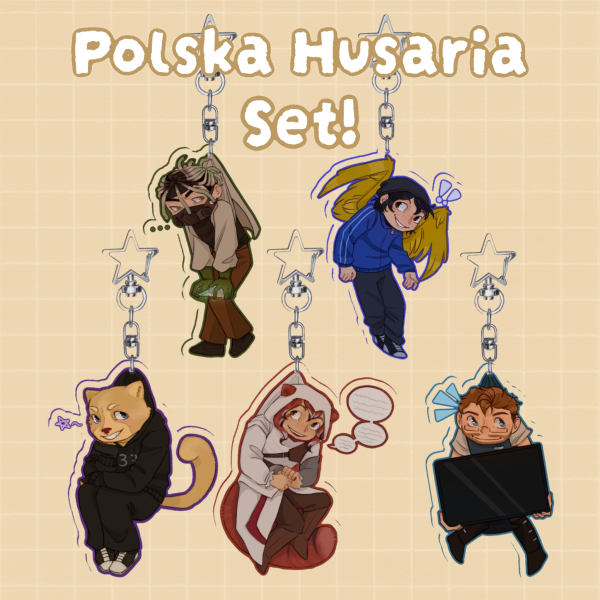 Polska Husaria Keychain Set [QSMP 2]