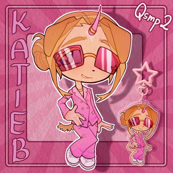 QSMP2 Katieb Keychain