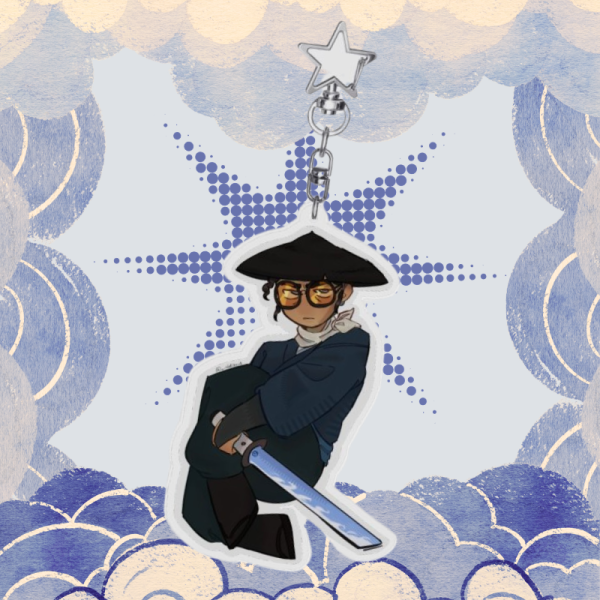 MIZU • Blue Eye Samurai Keychain