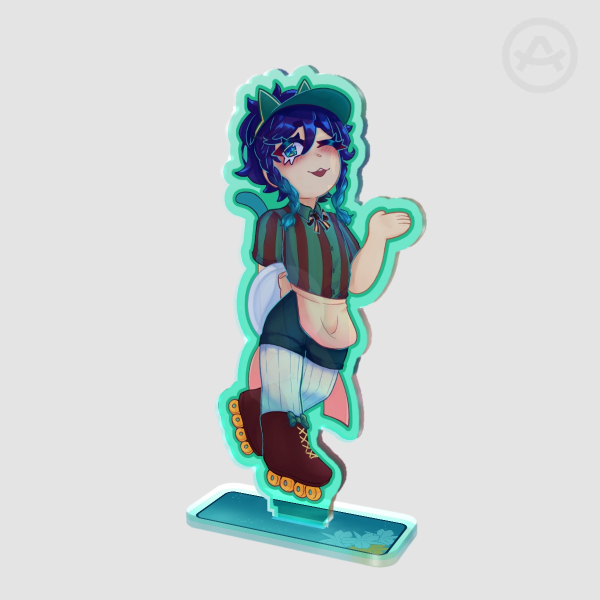 GI Venti - Catboy Waiter Standee