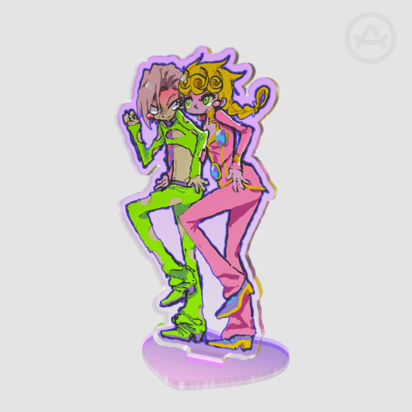 Fugo and Giorno Acrylic Standee
