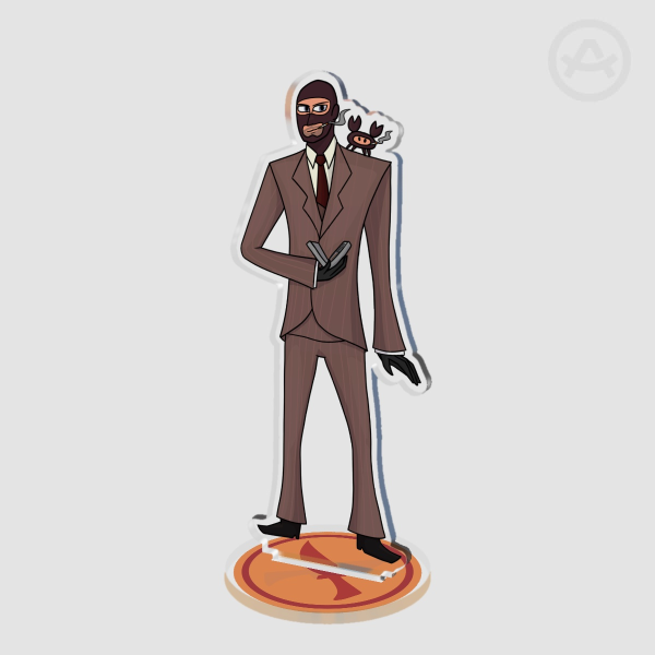 Tf2 Spy Acrylic Standee