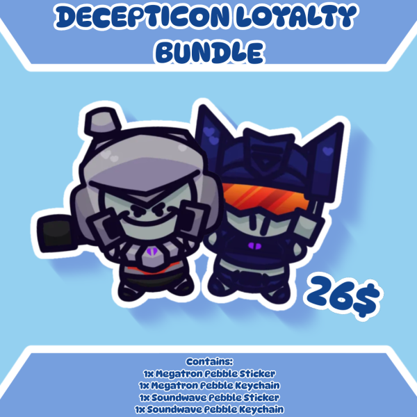 Decepticon Loyalty Pebbles Bundle