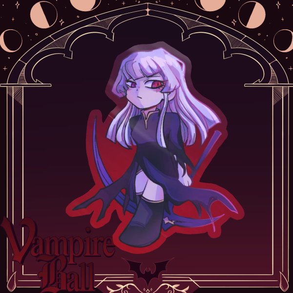 Sierra Loyard Noblesse Vampire Ball Sticker