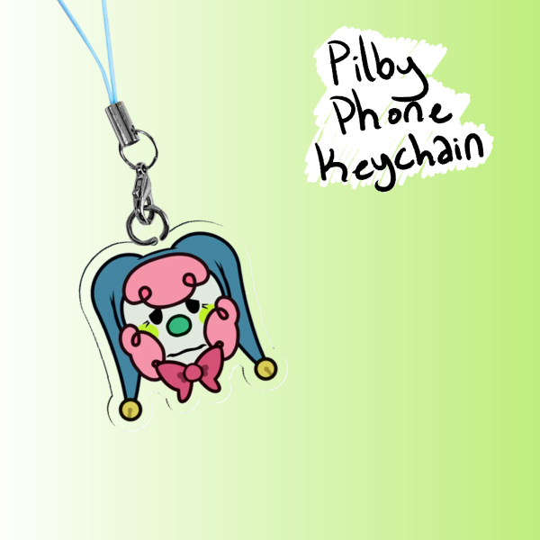 [REGRETEVATOR] Pilby Phone Keychain