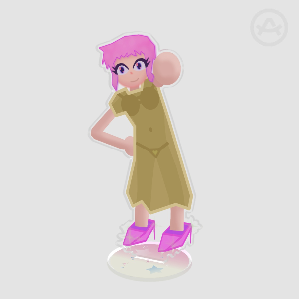 Golden Robe Brie Standee