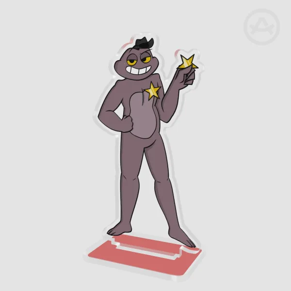 Sheriff Toadster - Clear Acrylic Standees