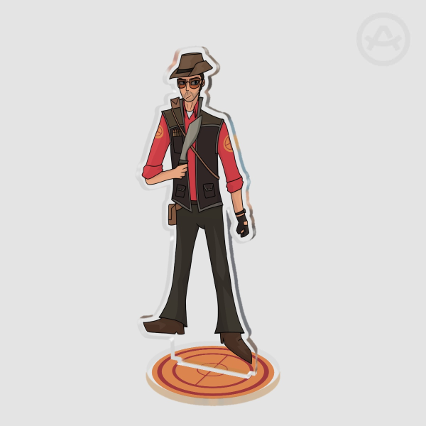 Tf2 Sniper Acrylic Standee