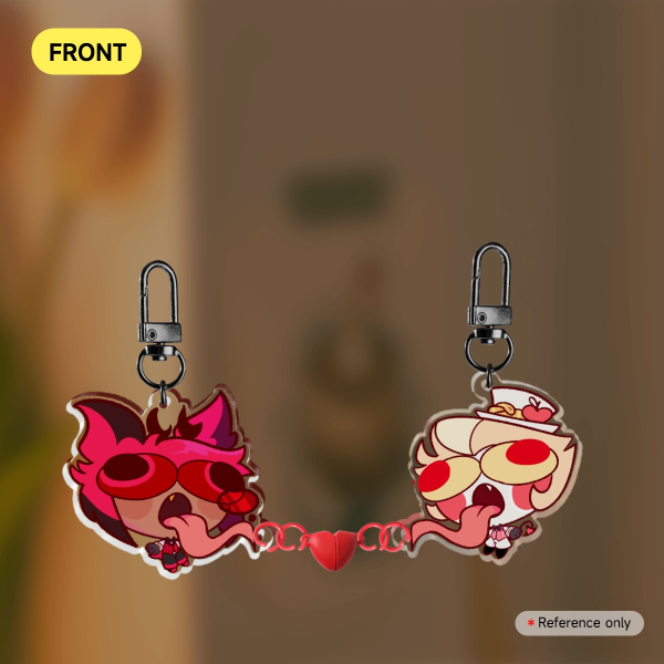 Radioapple Magnet Keychains