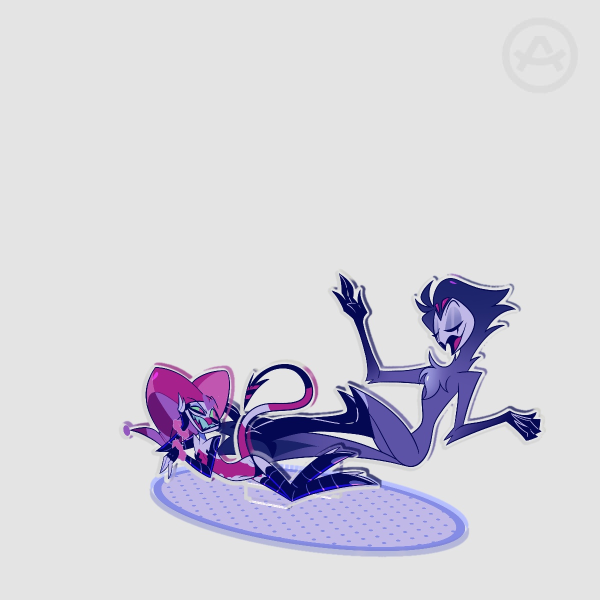 Stolas & Fizz - Acrylic Standee