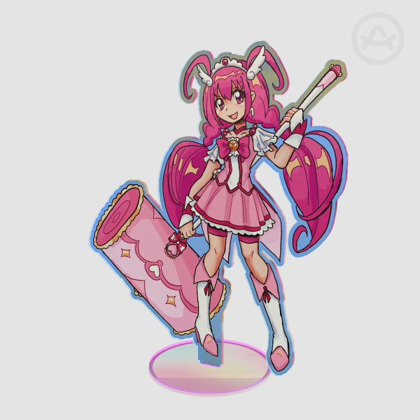 Cure Happy Hammer !! Acryllic Standee