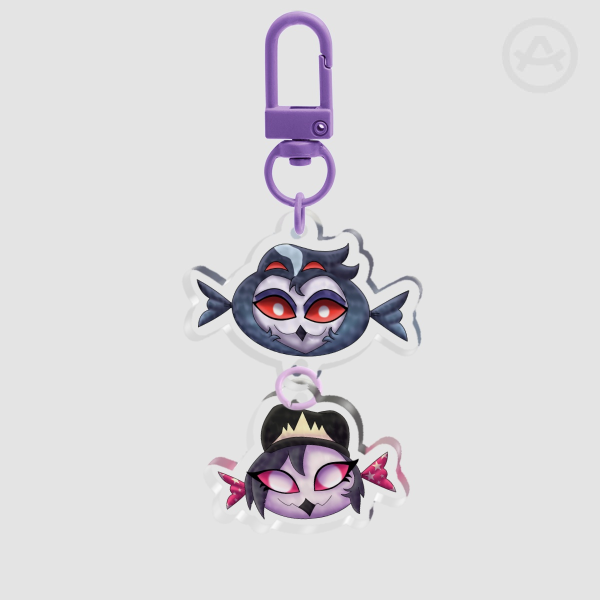 Candy Stolas and Octavia Connection Keychains