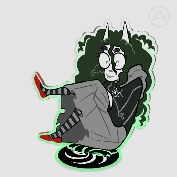 Jade Harley Clear Acrylic Standee