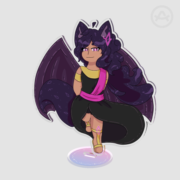 Magnus Origins of Olmpus Acrylic Standees