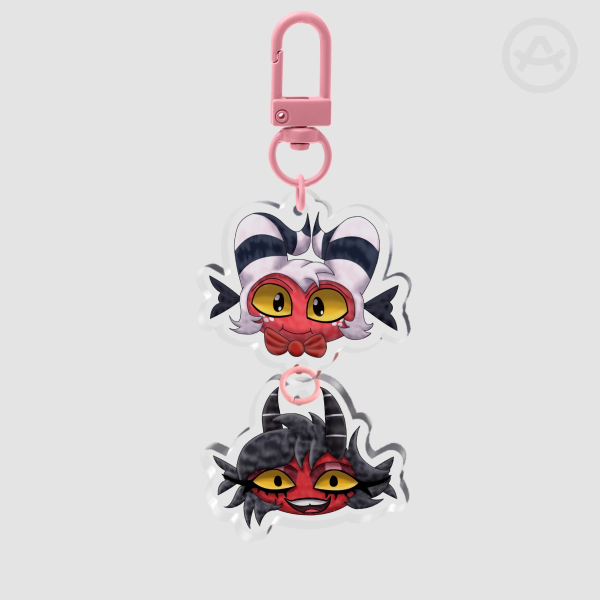 Candy Millie and Moxxie Connection Keychains