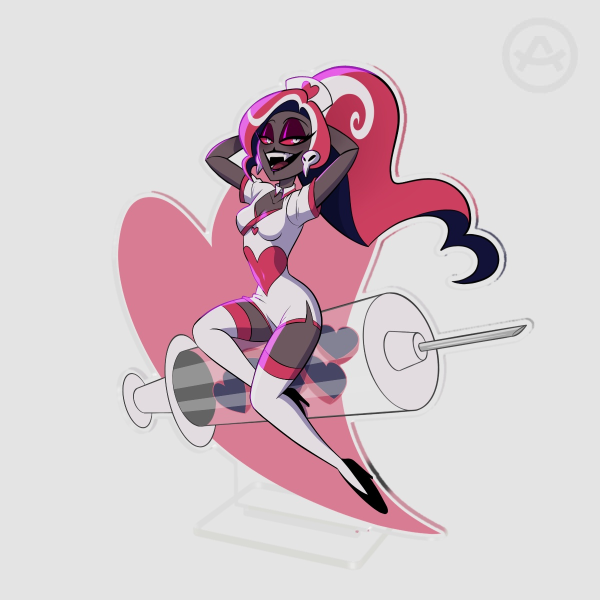 Nurse Velvette Standee