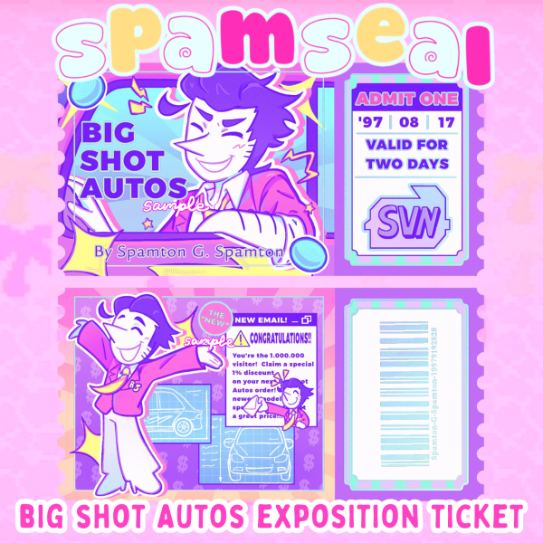 Big shot autos exposition ticket