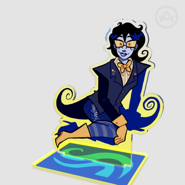June Egbert Clear Acrylic Standee