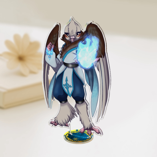 D&D Cleric Dove  Acrylic Standees