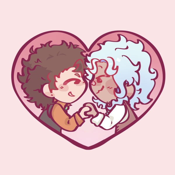 Hero ship series Oboro x Kurogiri Clear Acrylic Keychains