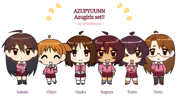 Azugirls pyuunn set