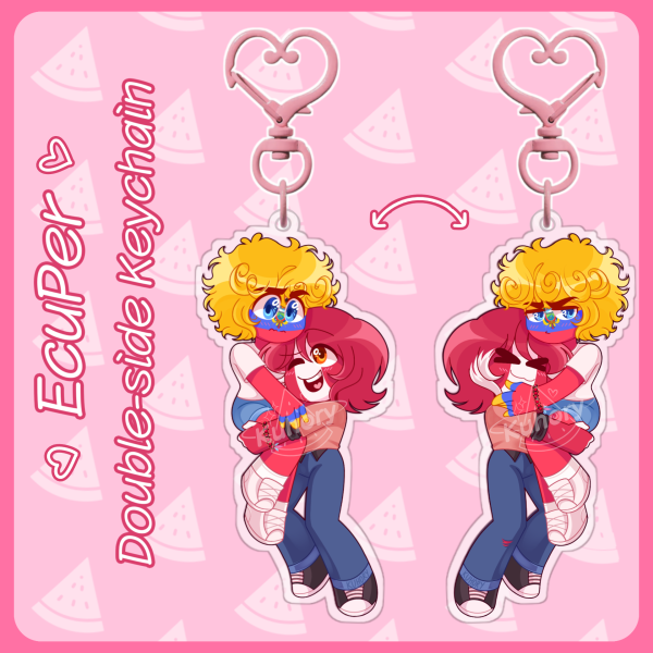 CH: EcuPer - Acrylic Keychain