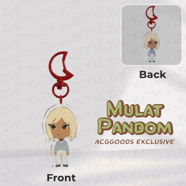 Chibi Chairman Gouenji / Axel Acrylic Keychain - 5cm/1.97"