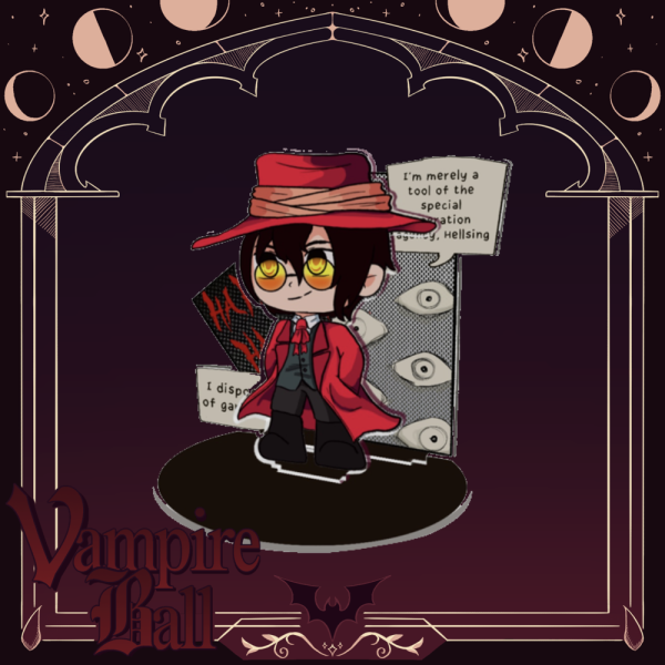 Alucard (The Bird Of Hermes) Hellsing Double Insert Acrylic Standees