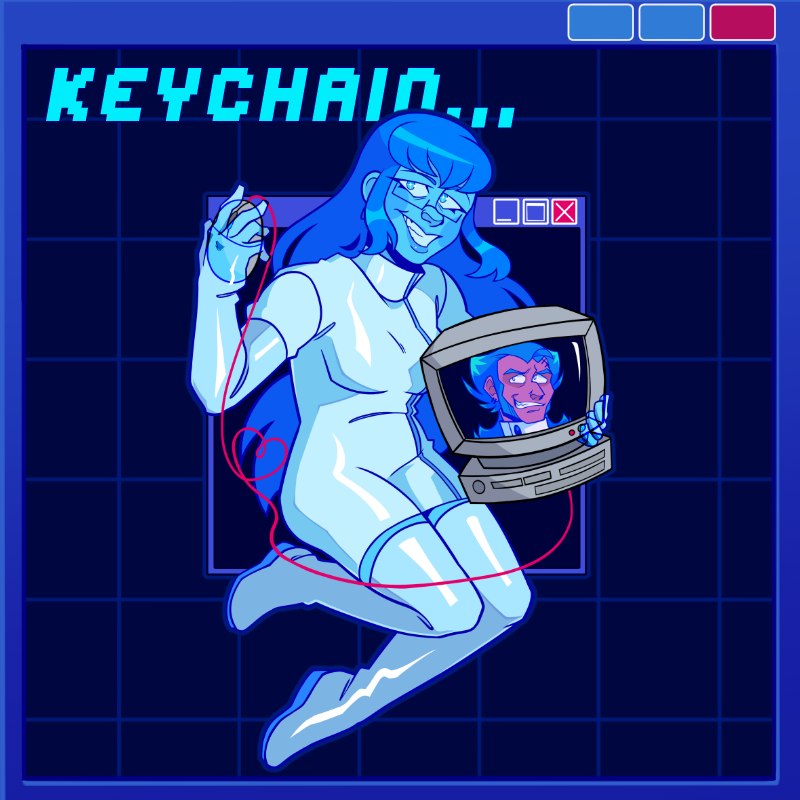 Eve Acrylic Keychain