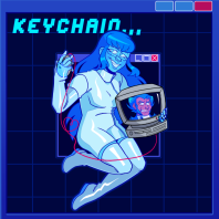 Eve Acrylic Keychain