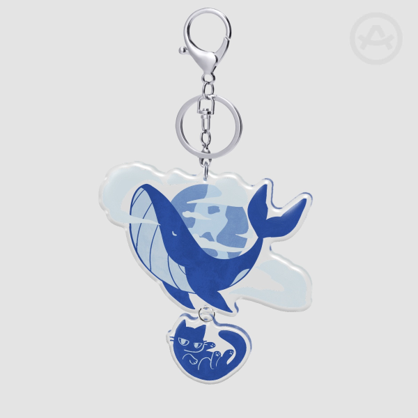 Wave to Earth keychain