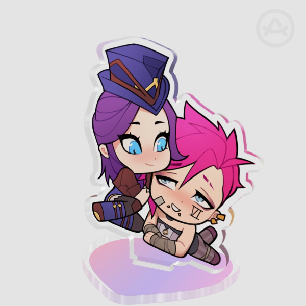 CaitVi 2XKO Acrylic Standee