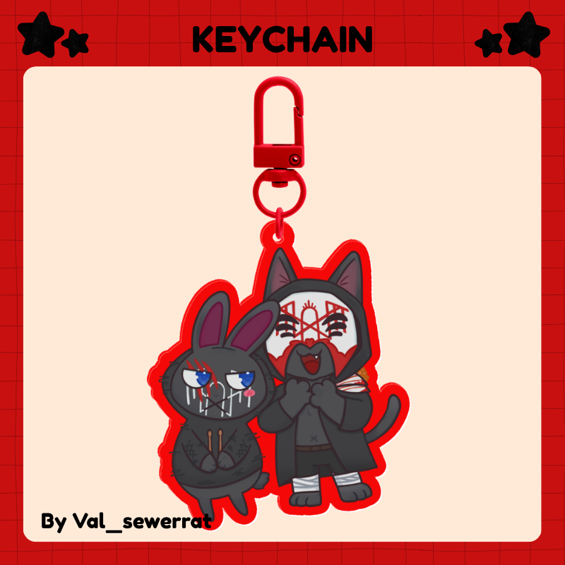 Vessel and ii keychain 