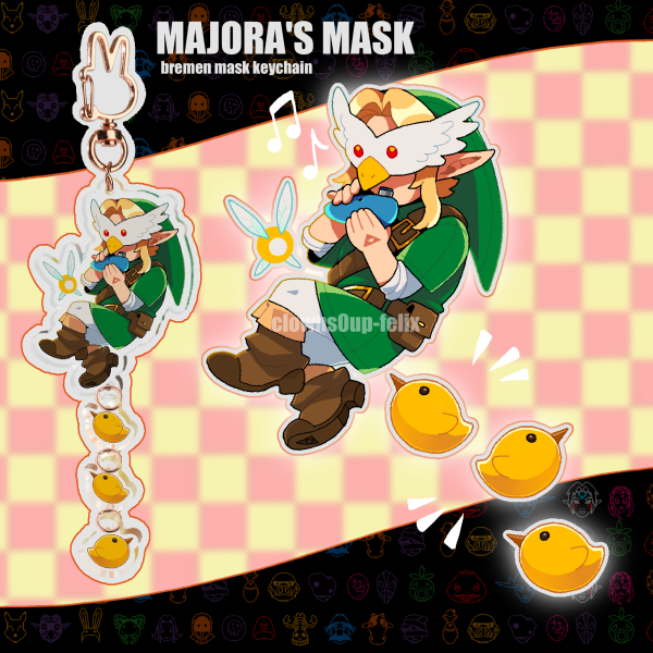 🐥MM Bremen Mask Connection Acrylic Keychains